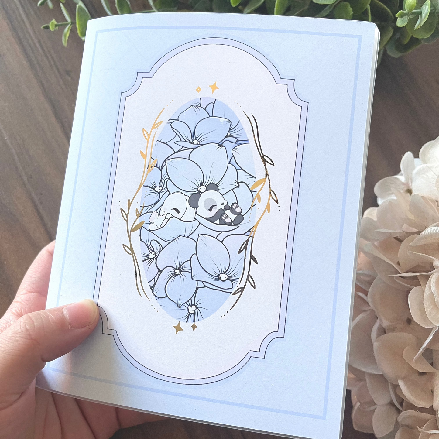 Stickers Album - Hydrangea