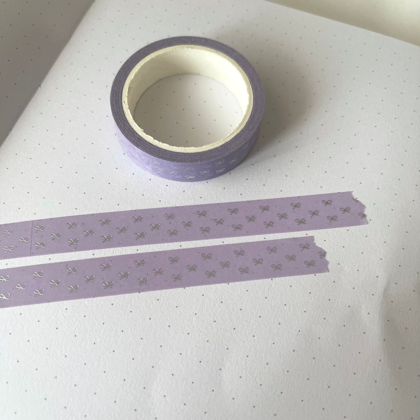 Lilac Tiny Bows - Washi Tapes