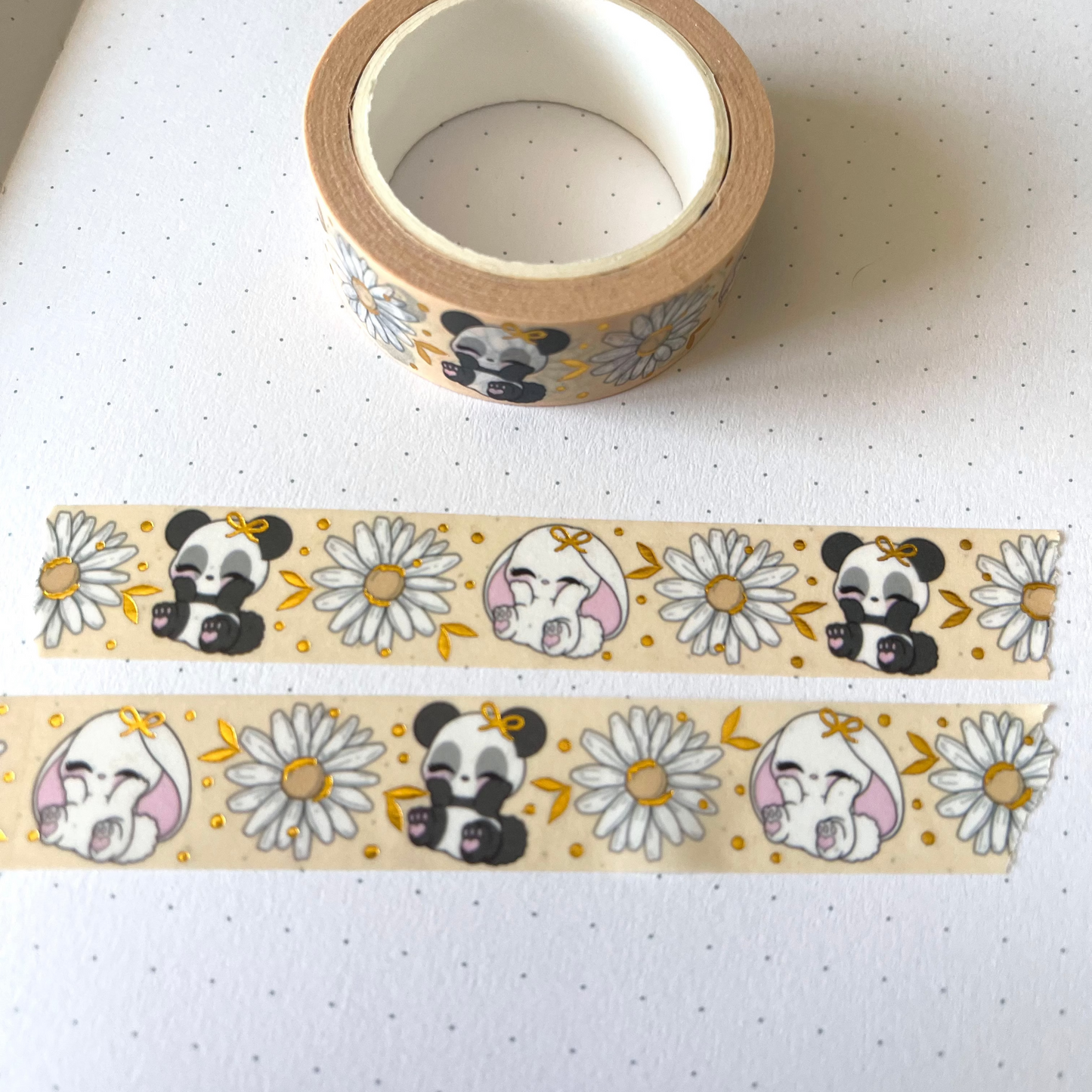Daisy - washi tape