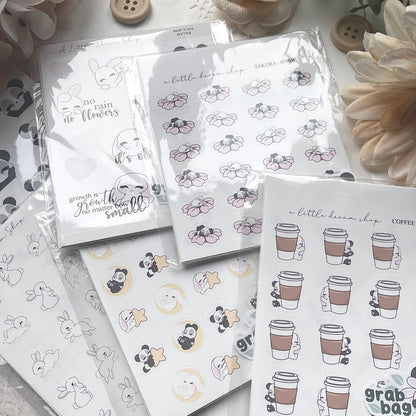 Grab Bags - 10 Stickers Sheets