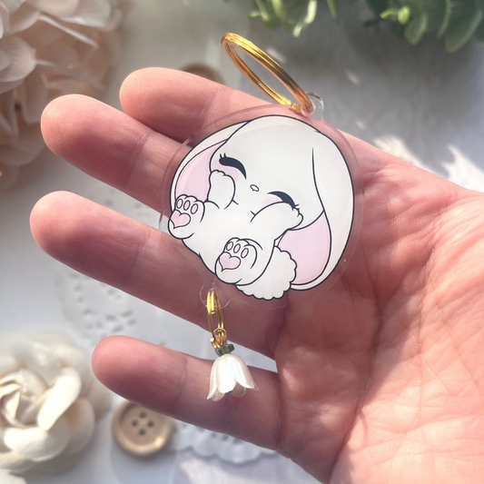 Keychain - Angèly & Lily of the valley