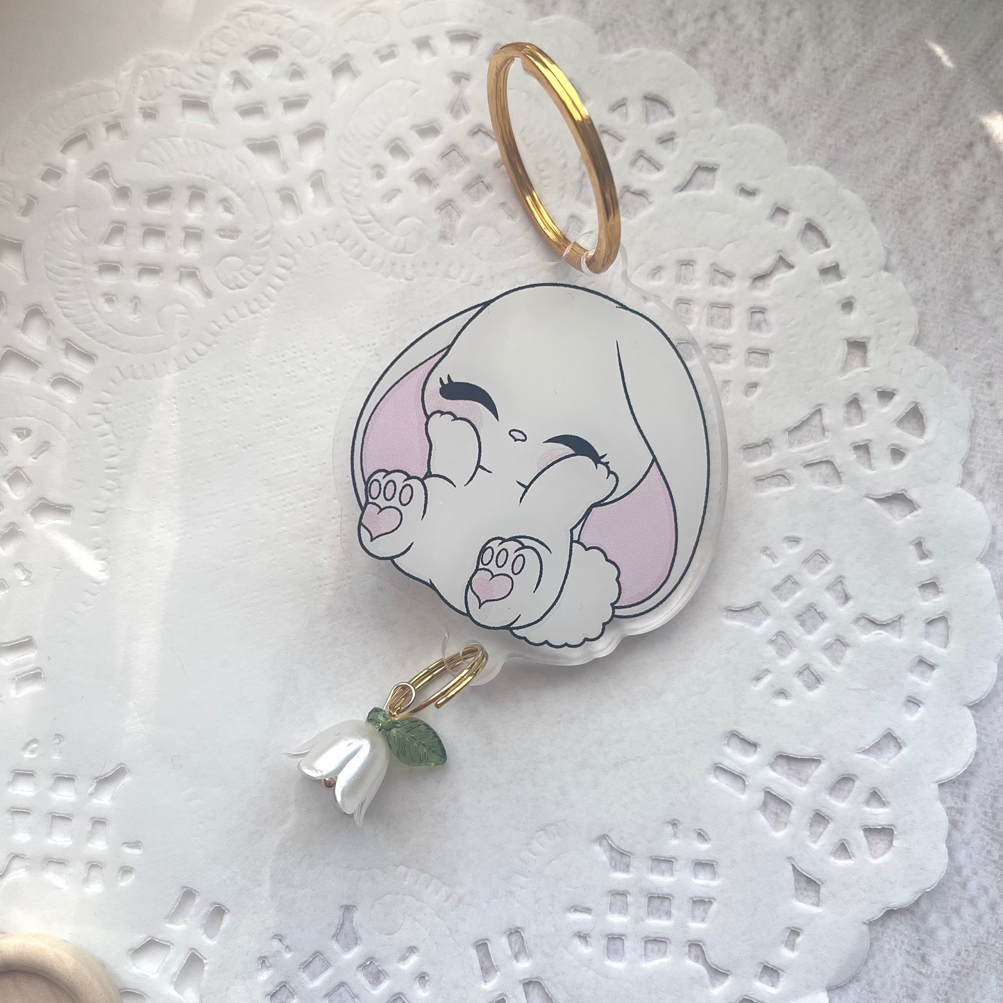 Keychain - Angèly & Lily of the valley