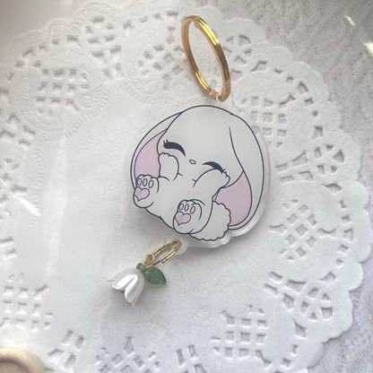 Keychain - Angèly & Lily of the valley
