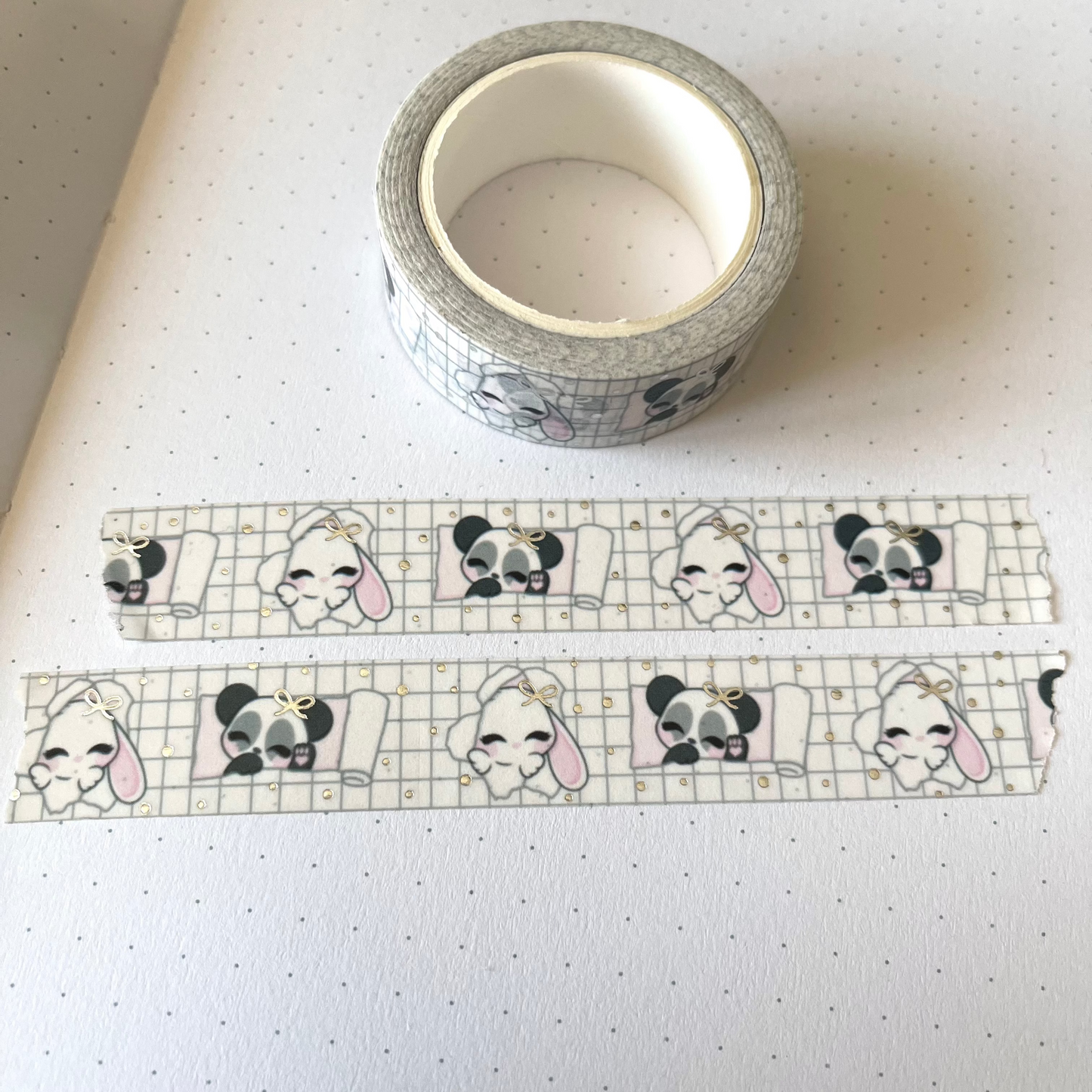 Torn Peekaboo - washi tape