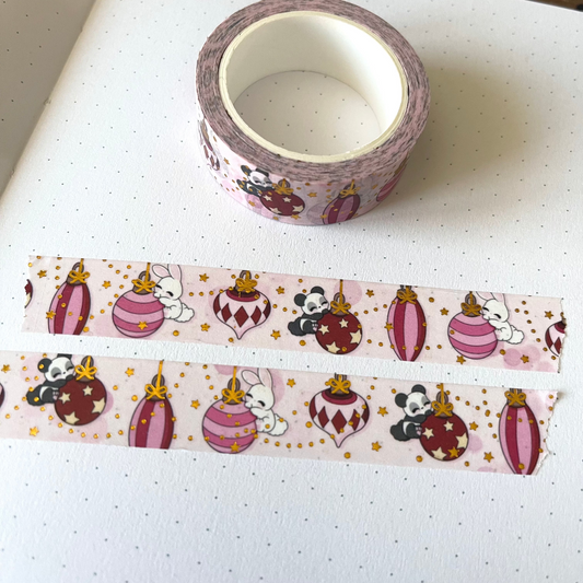 Pink Christmas - Washi Tapes