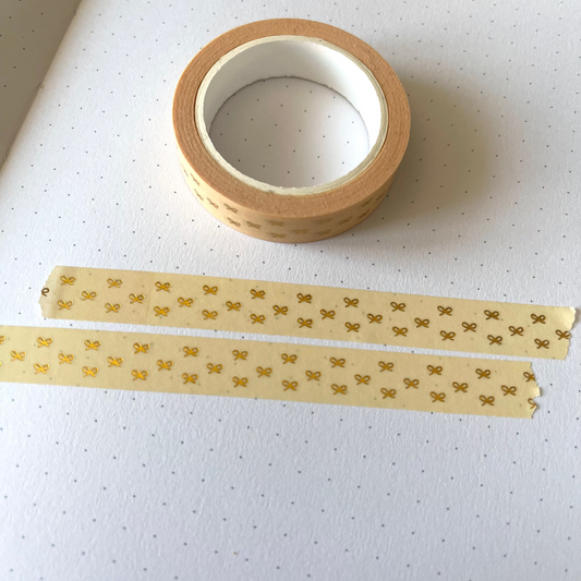 Yellow Tiny Bows - Wahi Tapes