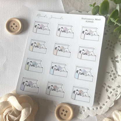 Stationery Mail - Stickers Sheet