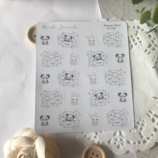 Happy Mail - Stickers Sheet