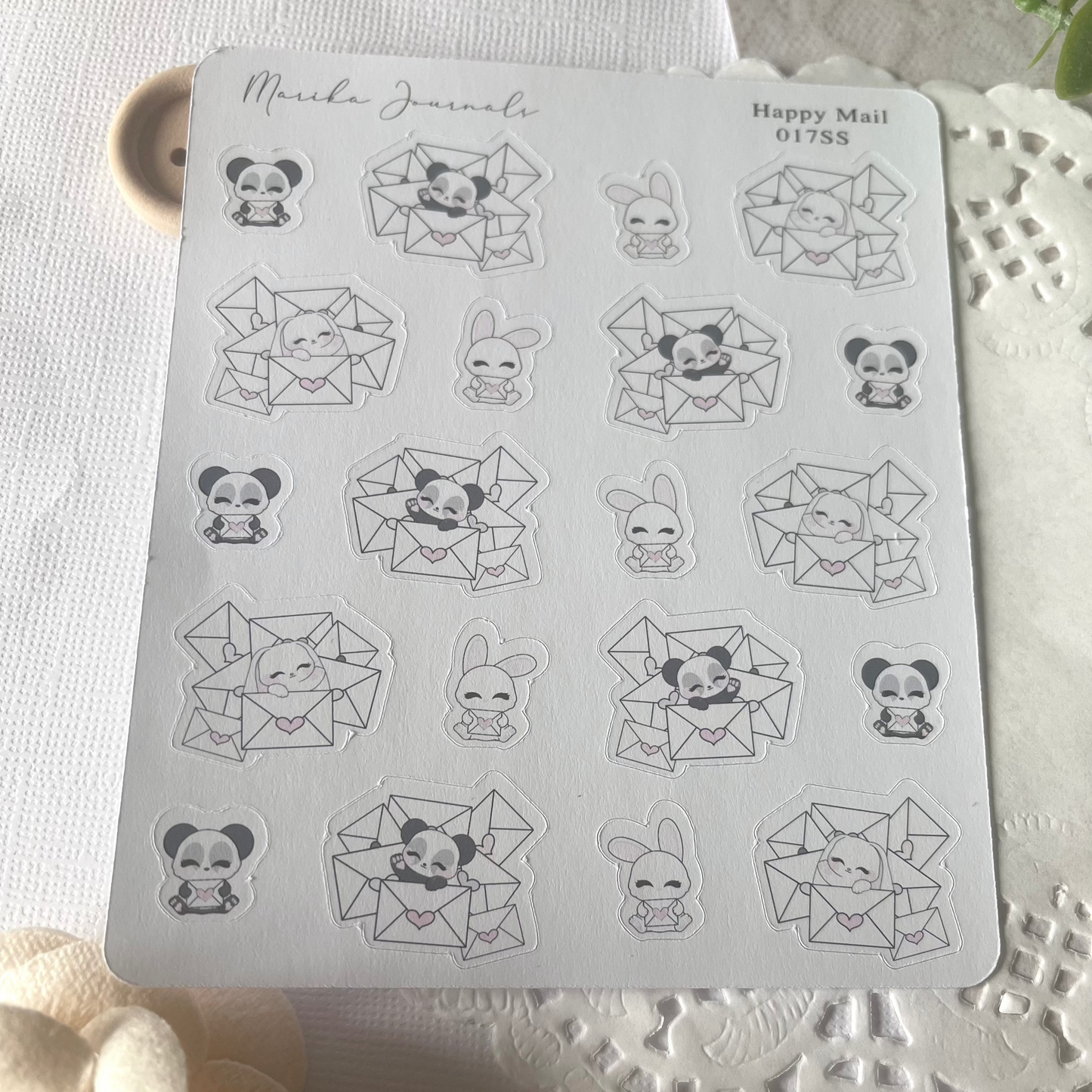Happy Mail - Stickers Sheet