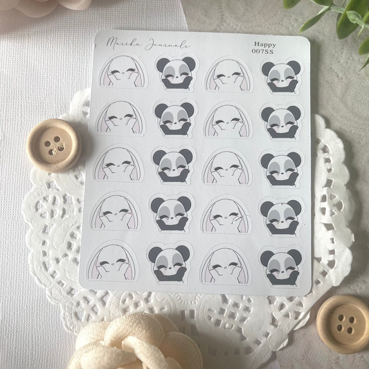 Happy - Stickers Sheet