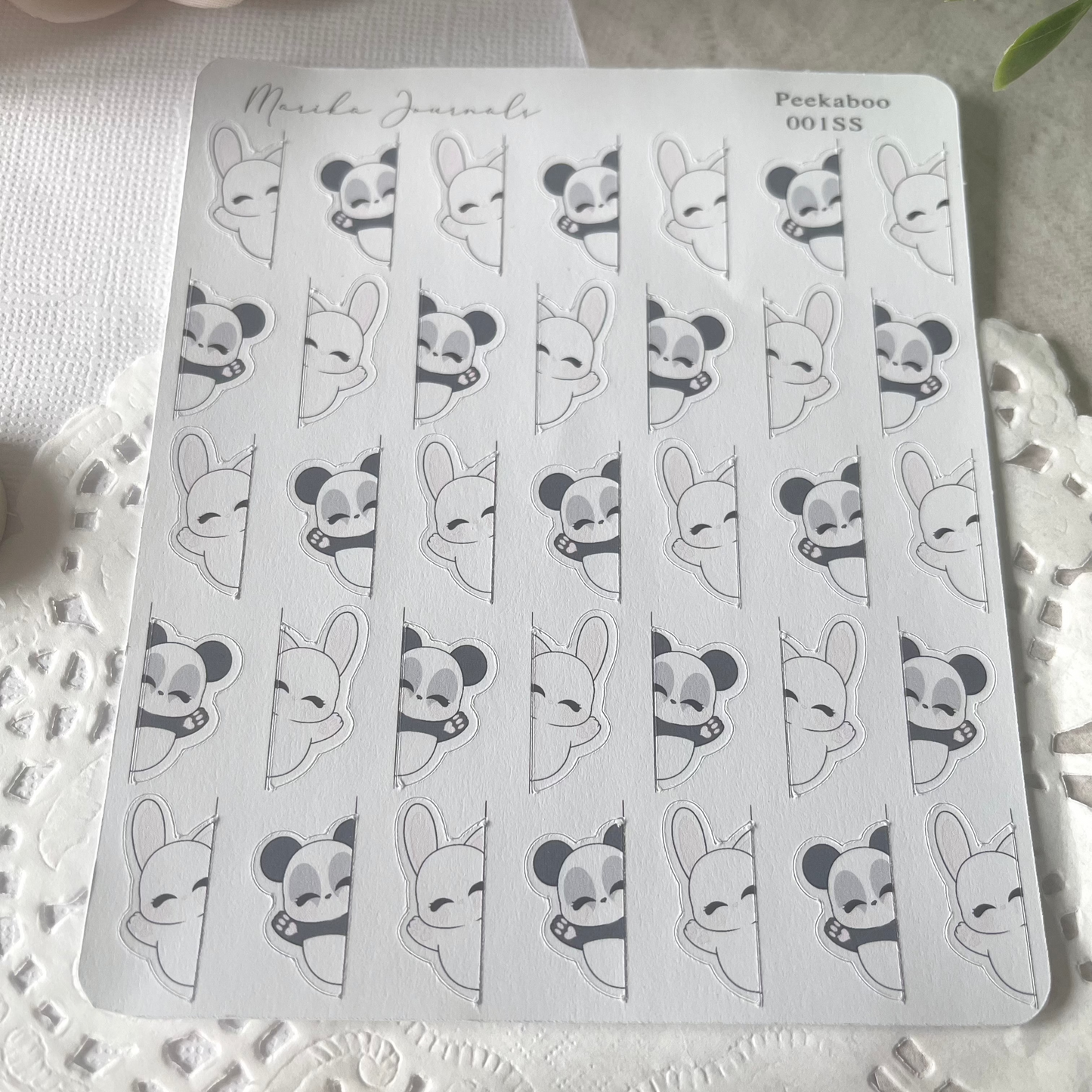Peekaboo - Stickers Sheet