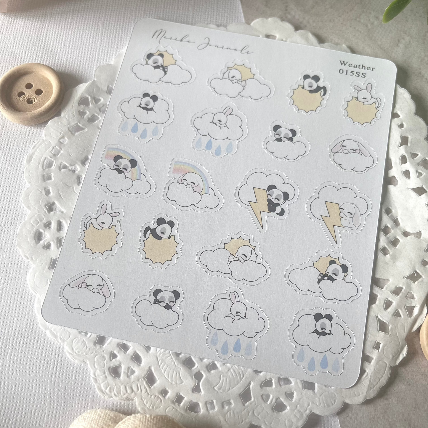 Weather - Stickers Sheet