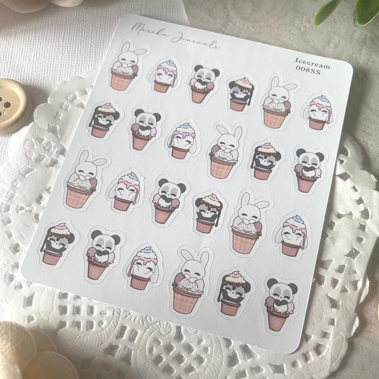 IceCream - Stickers Sheet