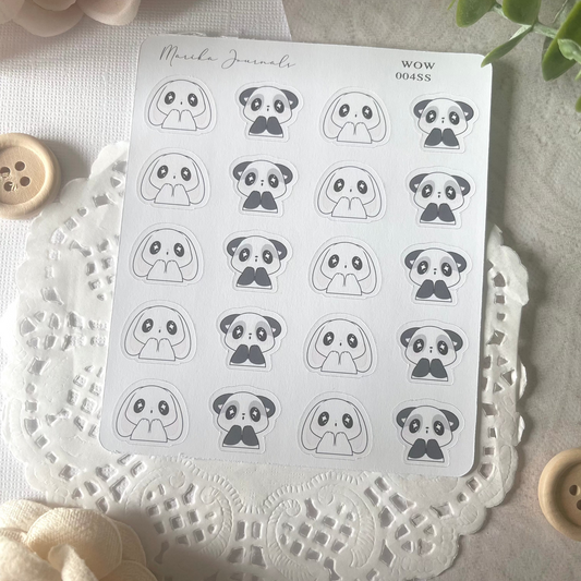WOW - Stickers Sheet