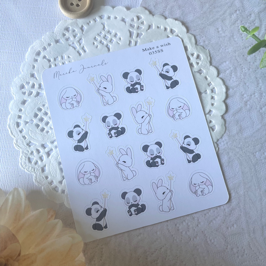 Make A Wish - Stickers Sheet
