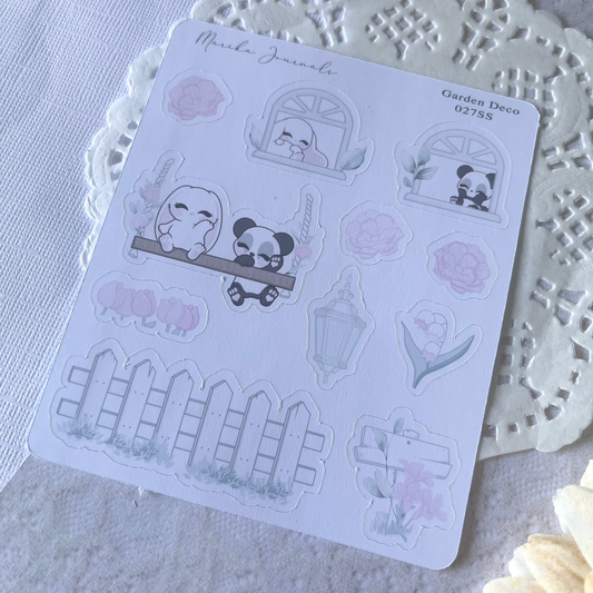 Garden Deco - Stickers Sheet