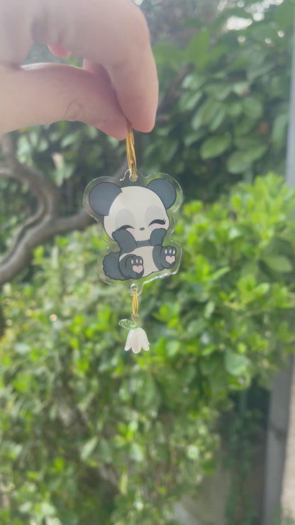 Keychain - Cookie & Lily of the valley
