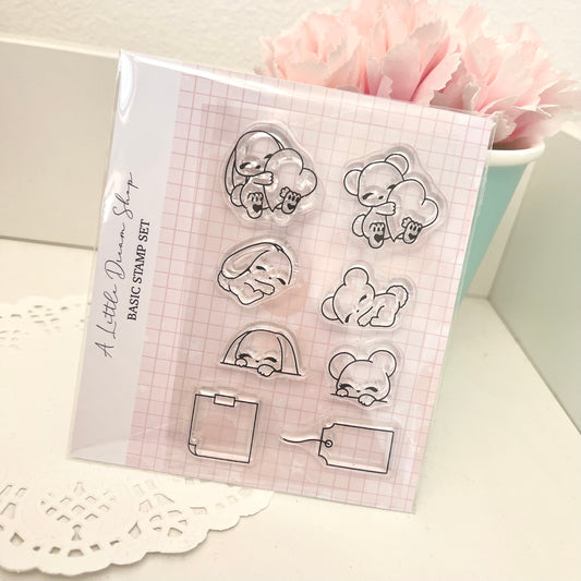 Clear Stamp Set  - Basic